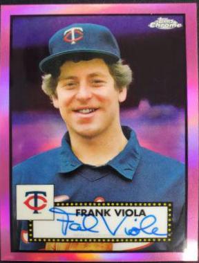 Frank Viola [Pink Refractor] #PA-FV
