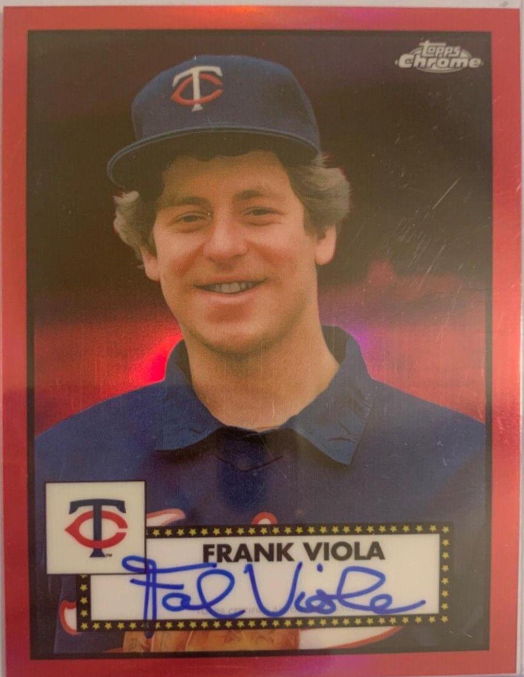 Frank Viola [Red Refractor] #PA-FV