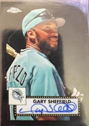 Gary Sheffield [Black Refractor] #PA-GS