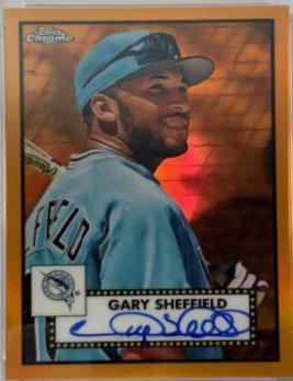 Gary Sheffield [Orange Refractor] #PA-GS