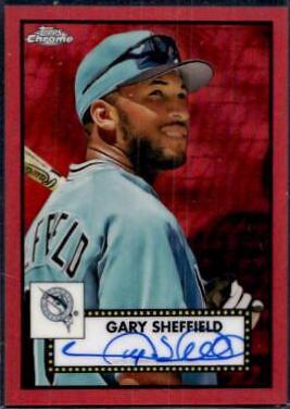 Gary Sheffield [Red Refractor] #PA-GS