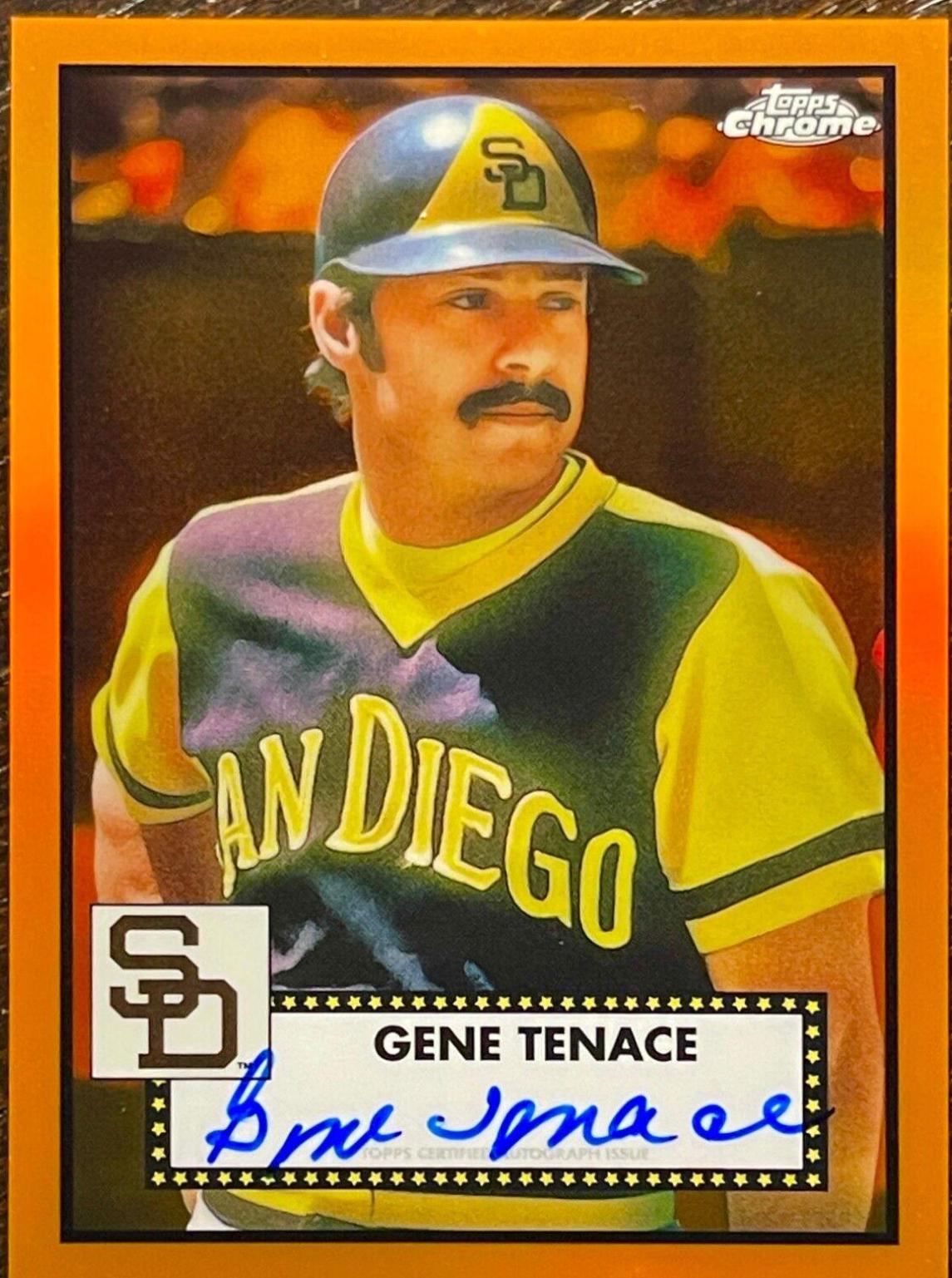 Gene Tenace [Orange Refractor] #PA-GTE