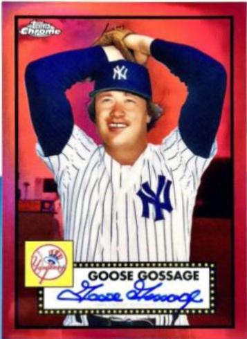 Goose Gossage [Red Refractor] #PA-GG