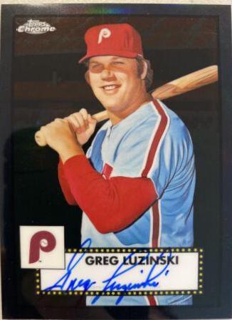 Greg Luzinski [Black Refractor] #PA-GL
