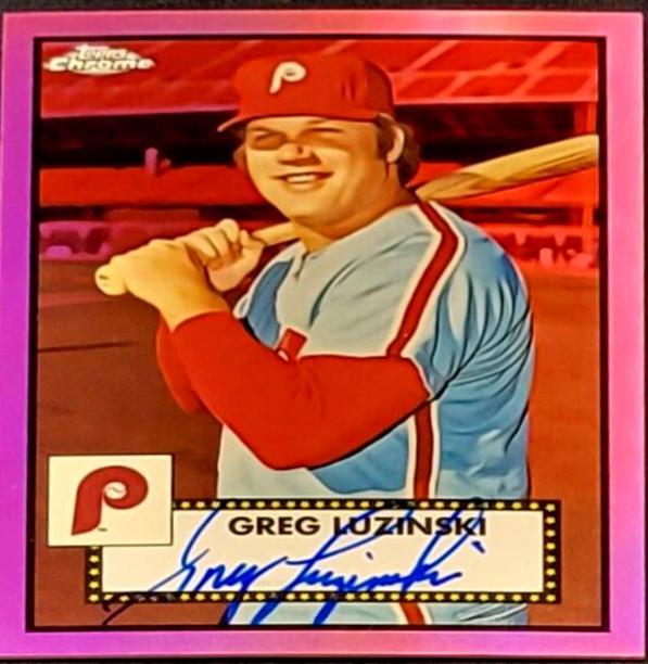 Greg Luzinski [Pink Refractor] #PA-GL