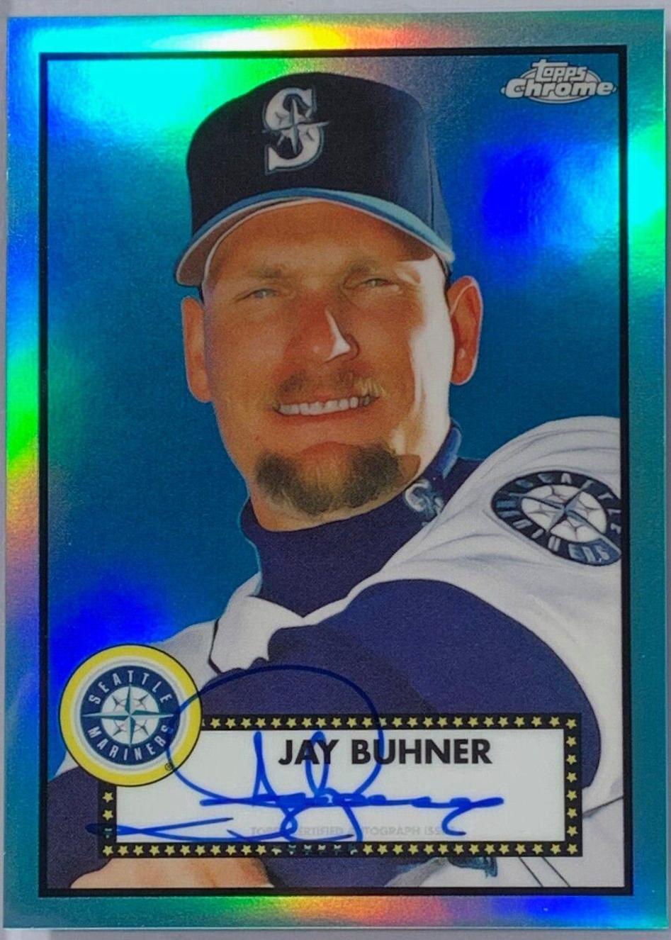 Jay Buhner [Aqua Refractor] #PA-JB