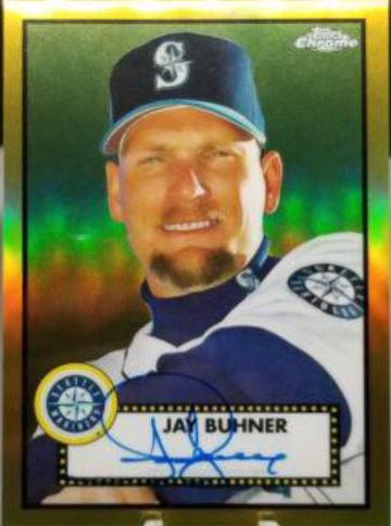 Jay Buhner [Gold Refractor] #PA-JB