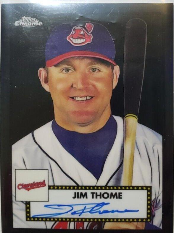 Jim Thome [Black Refractor] #PA-JT