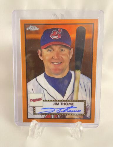 Jim Thome [Orange Refractor] #PA-JT
