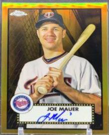 Joe Mauer [Gold Refractor] #PA-JM