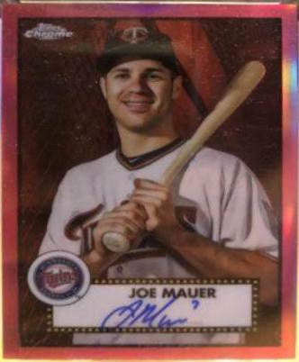 Joe Mauer [Pink Refractor] #PA-JM
