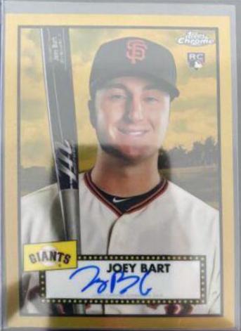 Joey Bart [Gold Refractor] #PA-JBT