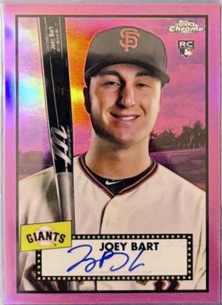 Joey Bart [Pink Refractor] #PA-JBT