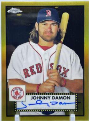 Johnny Damon [Gold Refractor] #PA-JDA
