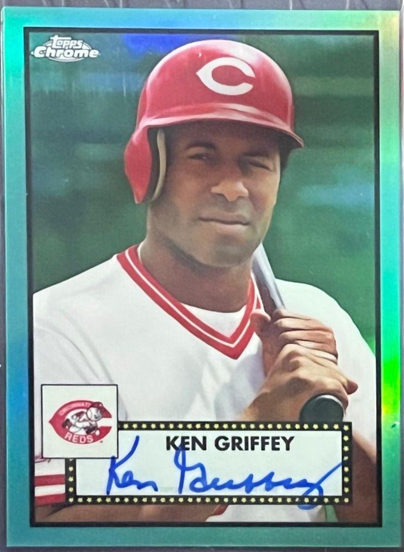 Ken Griffey [Aqua Refractor] #PA-KGS