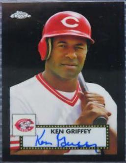 Ken Griffey [Black Refractor] #PA-KGS