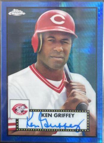 Ken Griffey [Blue Prism Refractor] #PA-KGS