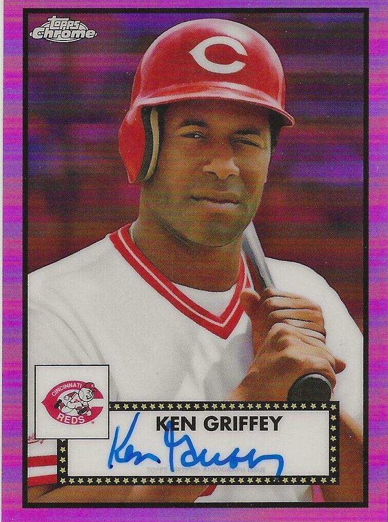 Ken Griffey [Pink Refractor] #PA-KGS