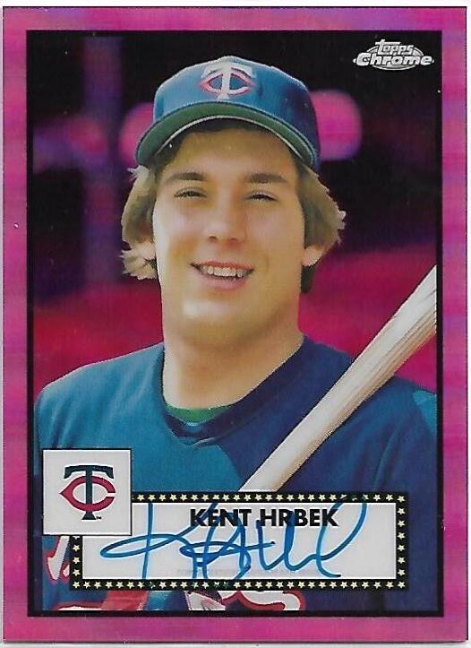 Kent Hrbek [Pink Refractor] #PA-KHK