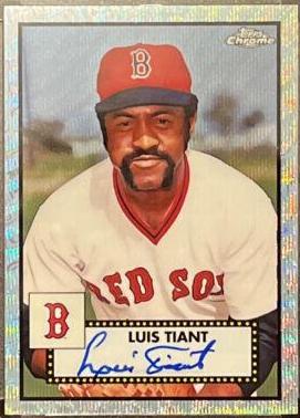 Luis Tiant [70th Anniversary Platinum Wave Refractor] #PA-LT