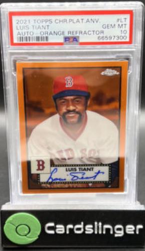 Luis Tiant [Orange Refractor] #PA-LT