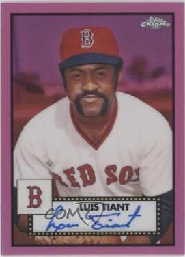 Luis Tiant [Pink Refractor] #PA-LT