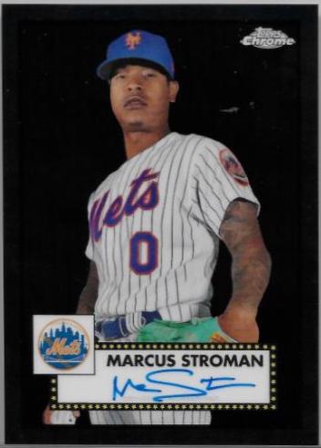 Marcus Stroman [Black Refractor] #PA-MS