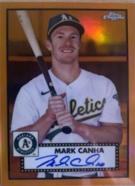 Mark Canha [Gold Refractor] #PA-MC