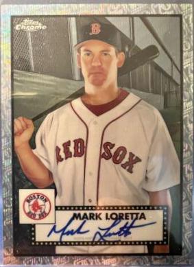 Mark Loretta [70th Anniversary Platinum Wave Refractor] #PA-ML