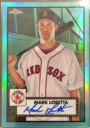 Mark Loretta [Aqua Refractor] #PA-ML