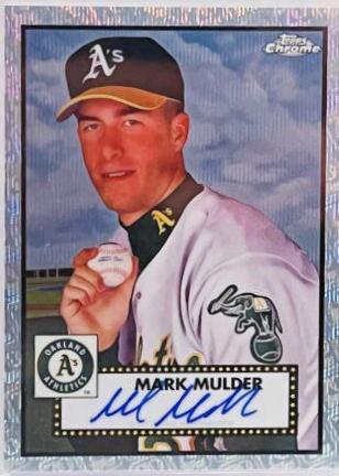 Mark Mulder [70th Anniversary Platinum Wave Refractor] #PA-MMU