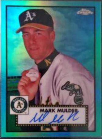Mark Mulder [Aqua Refractor] #PA-MMU