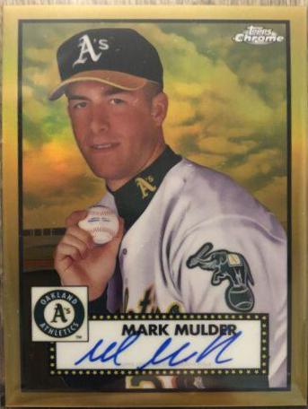 Mark Mulder [Gold Refractor] #PA-MMU