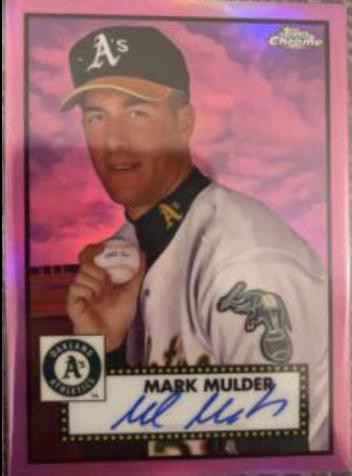 Mark Mulder [Pink Refractor] #PA-MMU