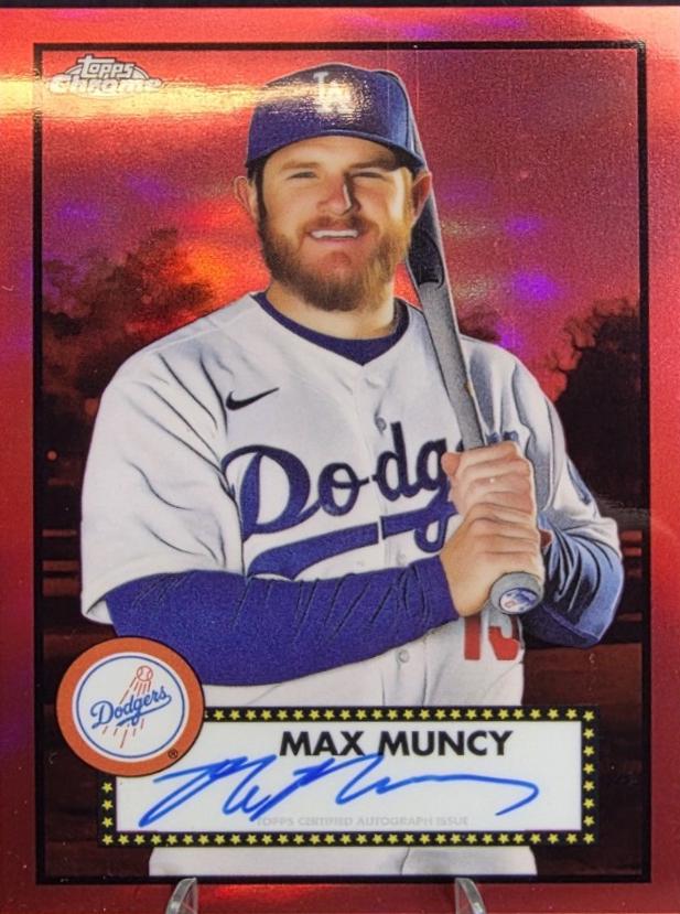 Max Muncy [Red Refractor] #PA-MM
