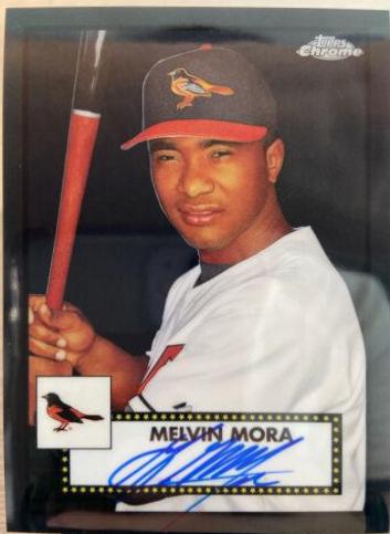 Melvin Mora [Black Refractor] #PA-MMO