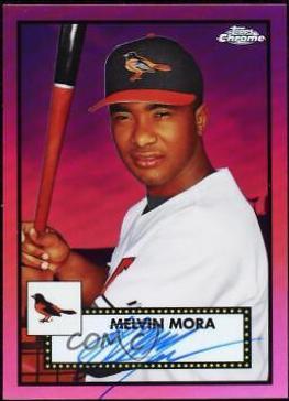 Melvin Mora [Pink Refractor] #PA-MMO