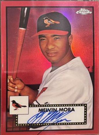 Melvin Mora [Red Refractor] #PA-MMO