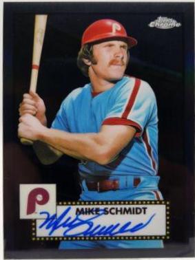 Mike Schmidt [Black Refractor] #PA-MSM