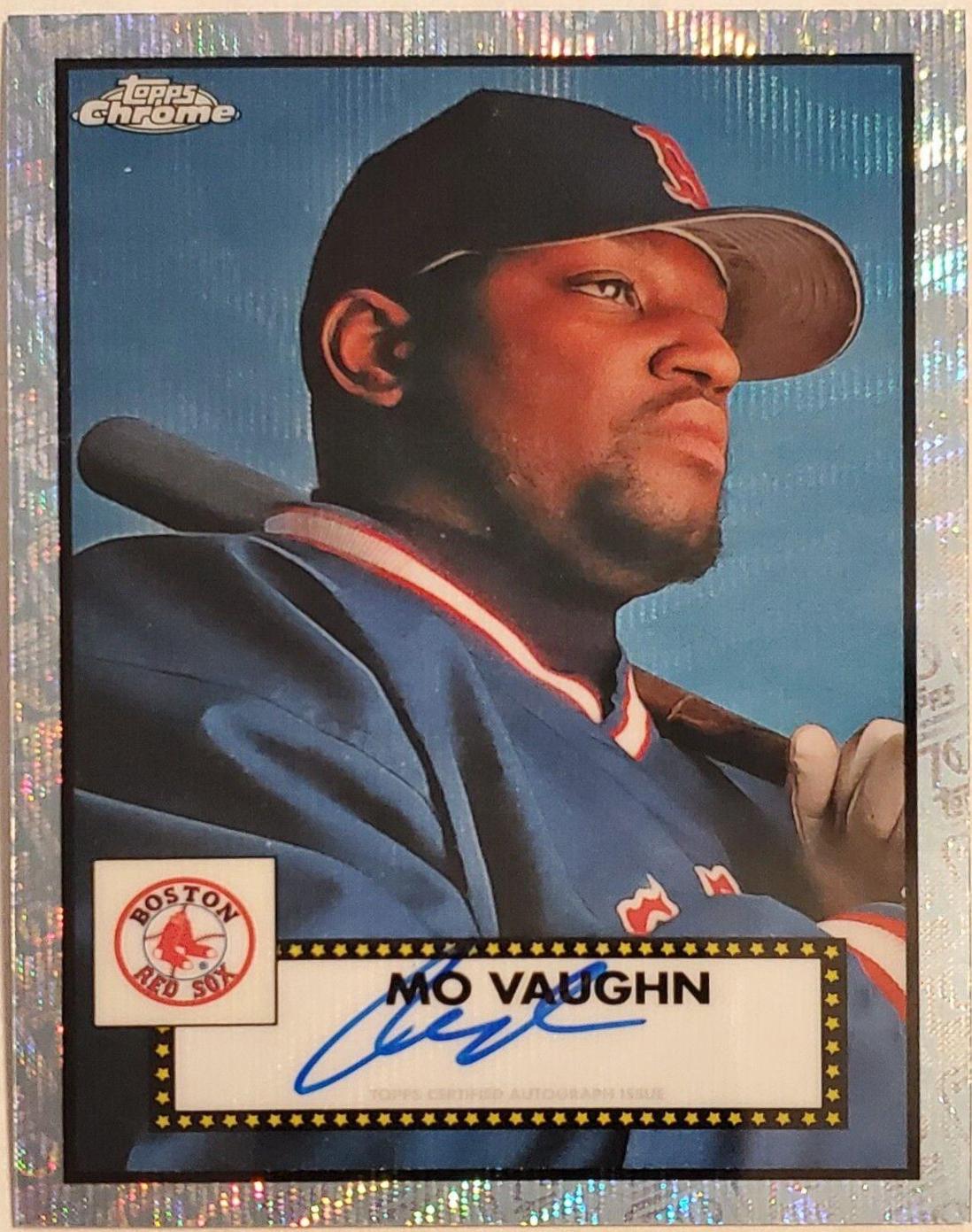Mo Vaughn [70th Anniversary Platinum Wave Refractor] #PA-MV