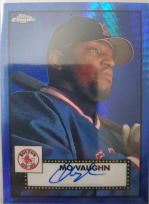 Mo Vaughn [Blue Prism Refractor] #PA-MV