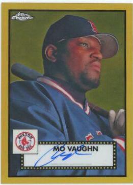 Mo Vaughn [Gold Refractor] #PA-MV