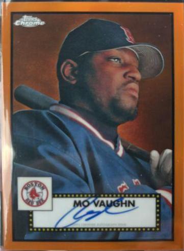 Mo Vaughn [Orange Refractor] #PA-MV