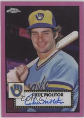 Paul Molitor [Pink Refractor] #PA-PM