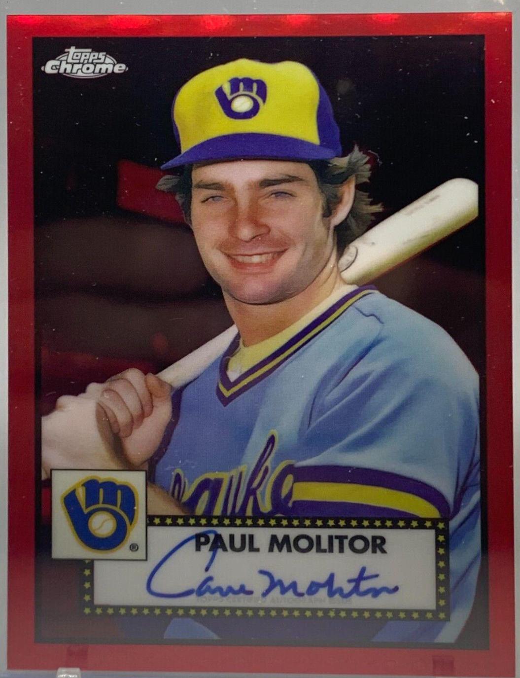 Paul Molitor [Red Refractor] #PA-PM