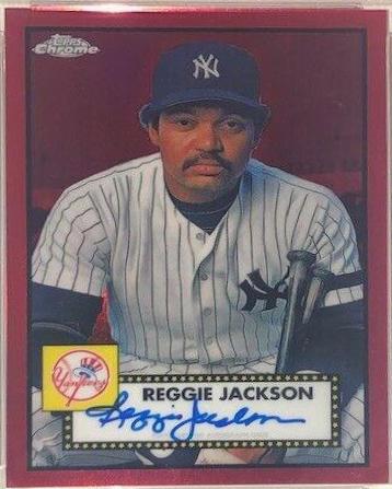 Reggie Jackson [Red Refractor] #PA-RJK