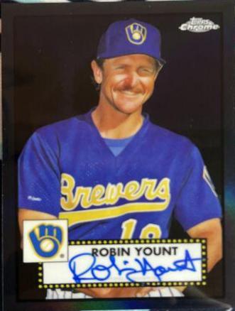 Robin Yount [Black Refractor] #PA-RY