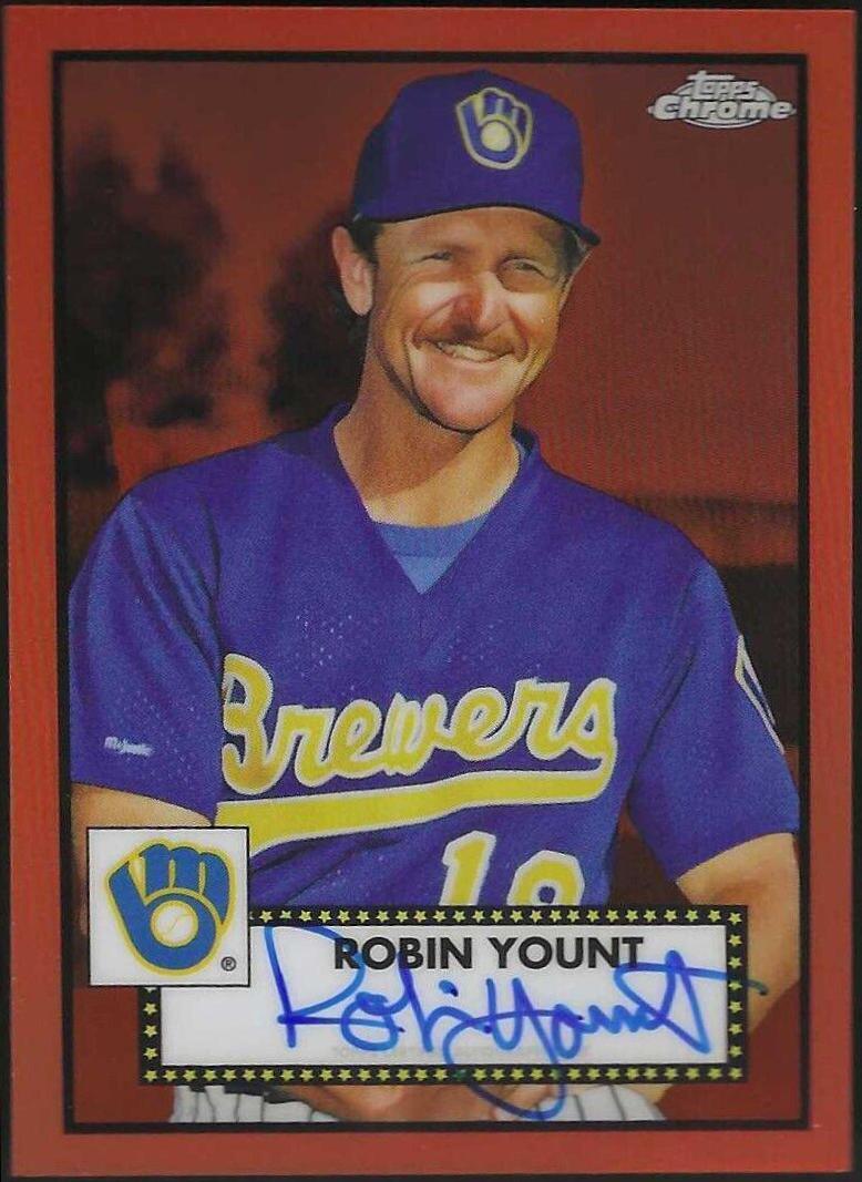Robin Yount [Orange Refractor] #PA-RY
