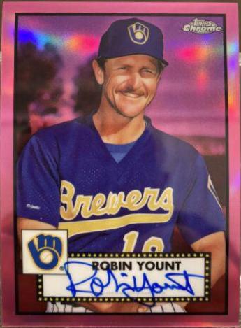 Robin Yount [Pink Refractor] #PA-RY