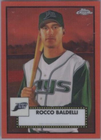 Rocco Baldelli [Orange Refractor] #PA-RB